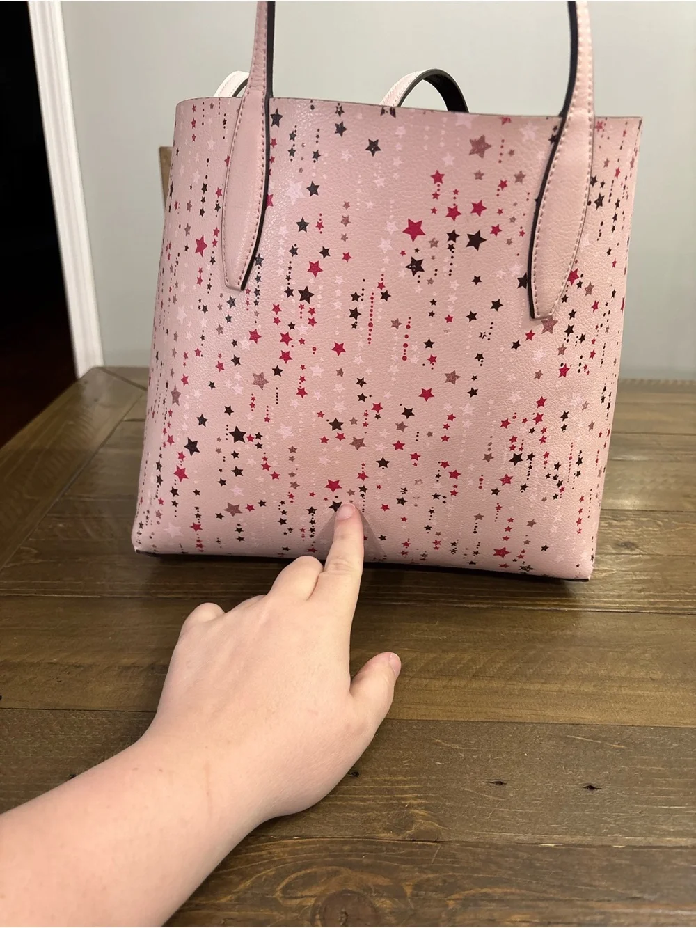 Kate Spade Small Twinkle Reversible Leather Tote